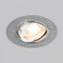 Точечный встраиваемый светильник Elektrostandard Metar 1061/1 Серебро