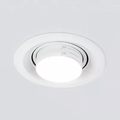 Точечный встраиваемый светильник Elektrostandard Zoom 9919 LED Белый