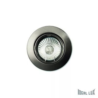 Точечный встраиваемый светильник Ideal Lux SWING NICKEL