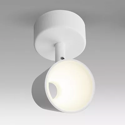 Точечный накладной светильник Elektrostandard Snappy DLR025 5W 4200K Белый