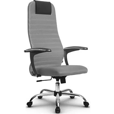 Кресло компьютерное SU-BU158-10 Ch Светло-серый / светло-серый