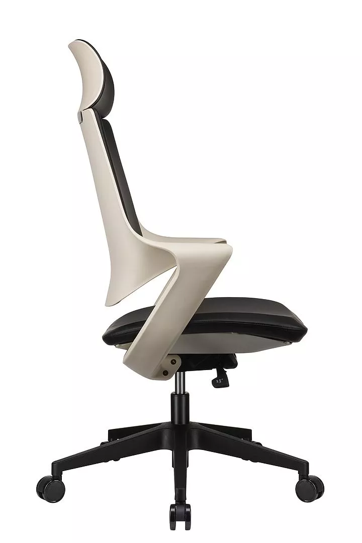 Кресло RIVA DESIGN Flex Q1-BH черный / белый каркас