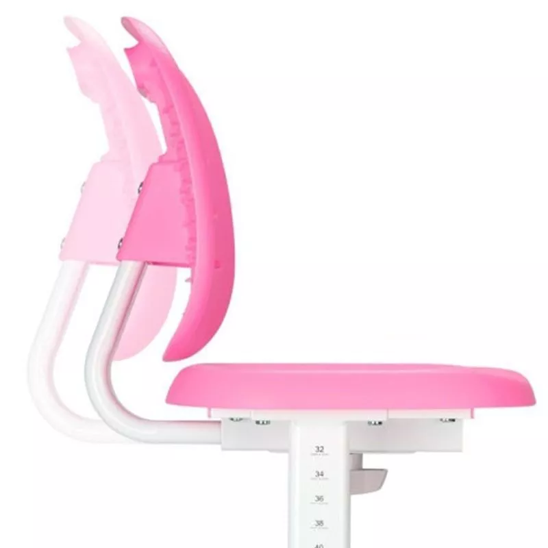 Комплект парта и стул (растущие) SET Holto-2 розовый