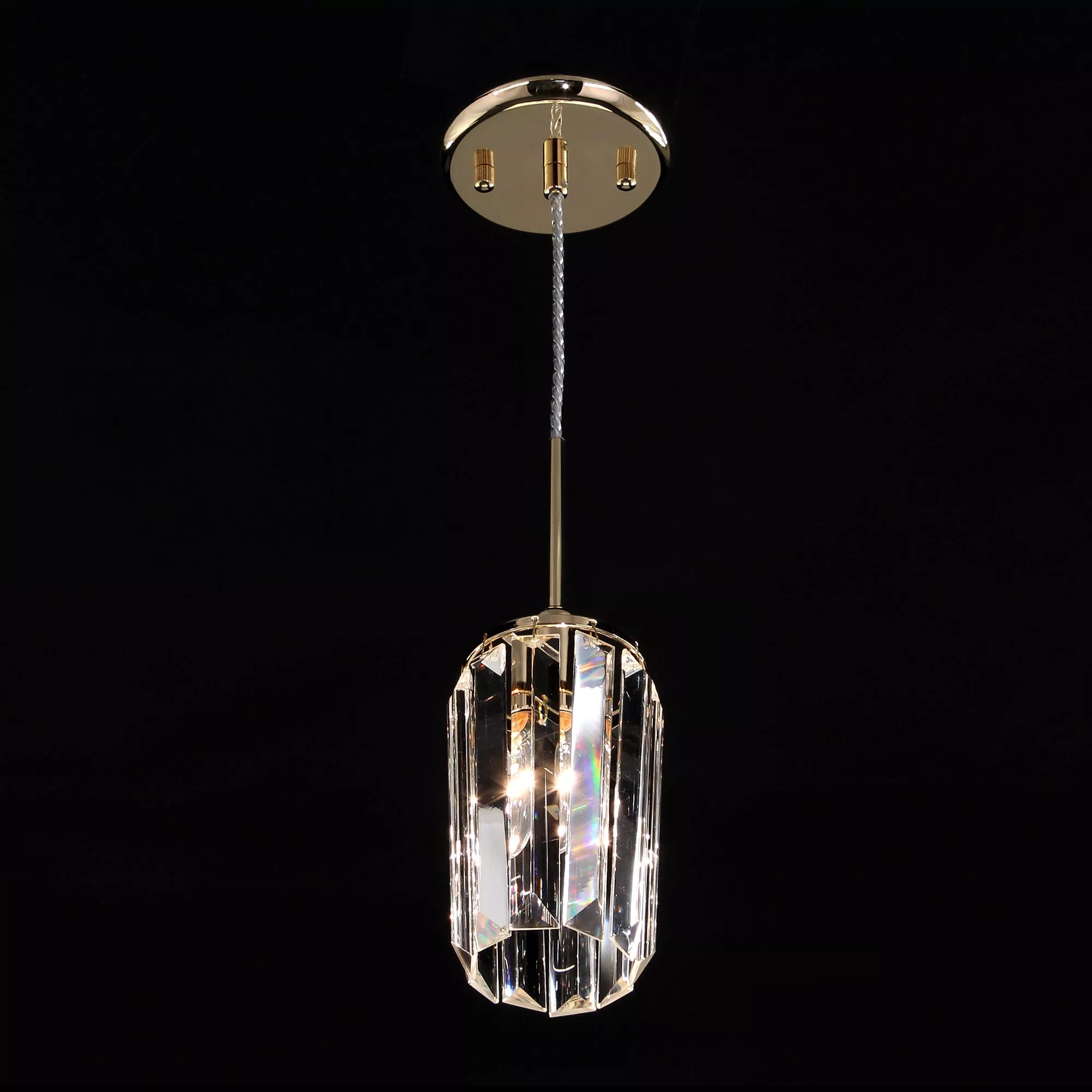 Потолочный подвесной светильник Синди золотой Citilux CL330112