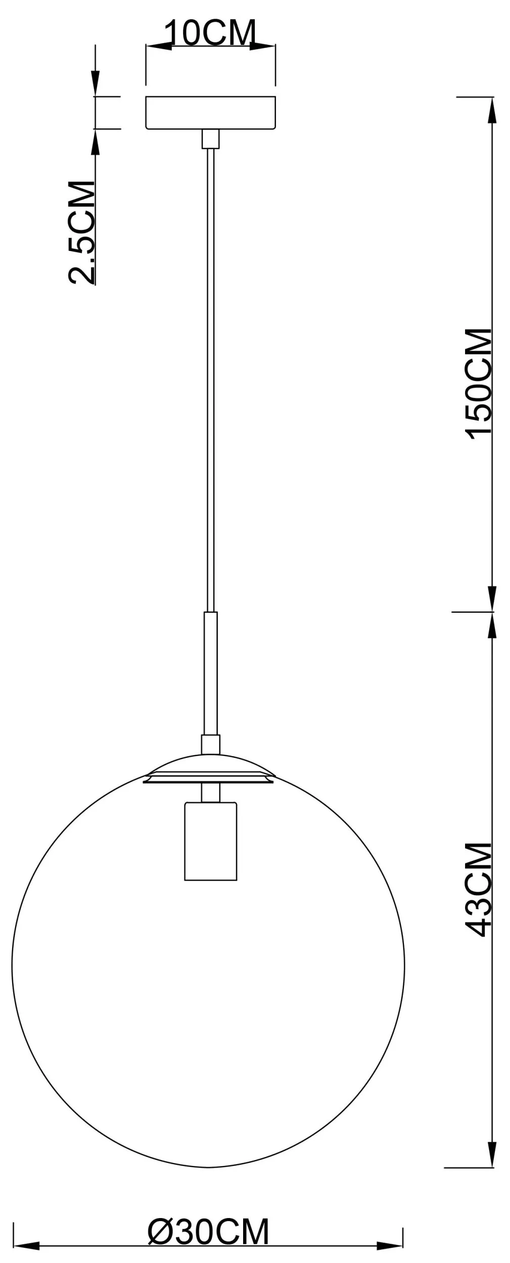 Подвесной светильник ARTE LAMP VOLARE A1930SP-1CC