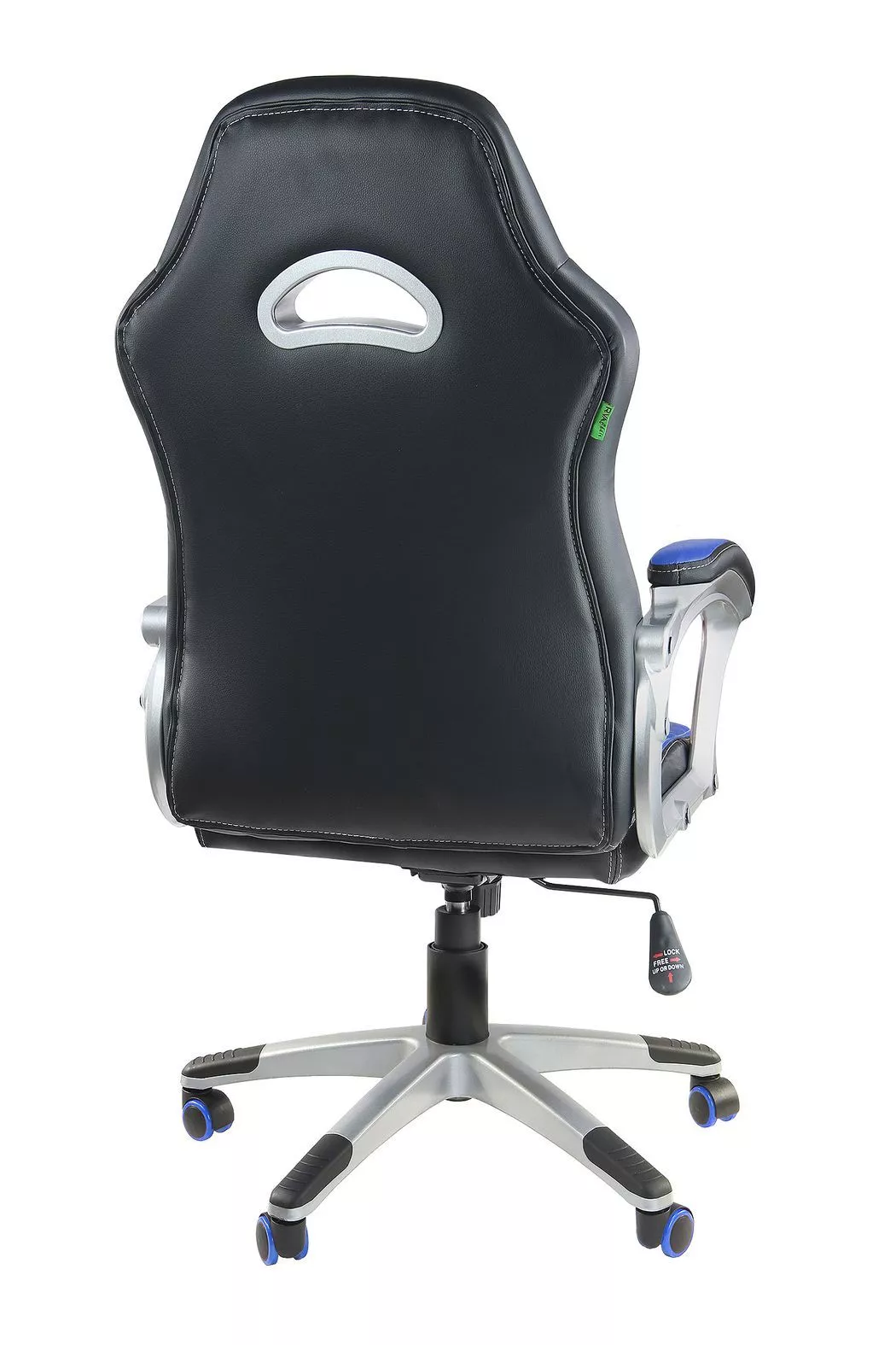 Кресло для геймера Riva Chair GAME 9167H черный / синий