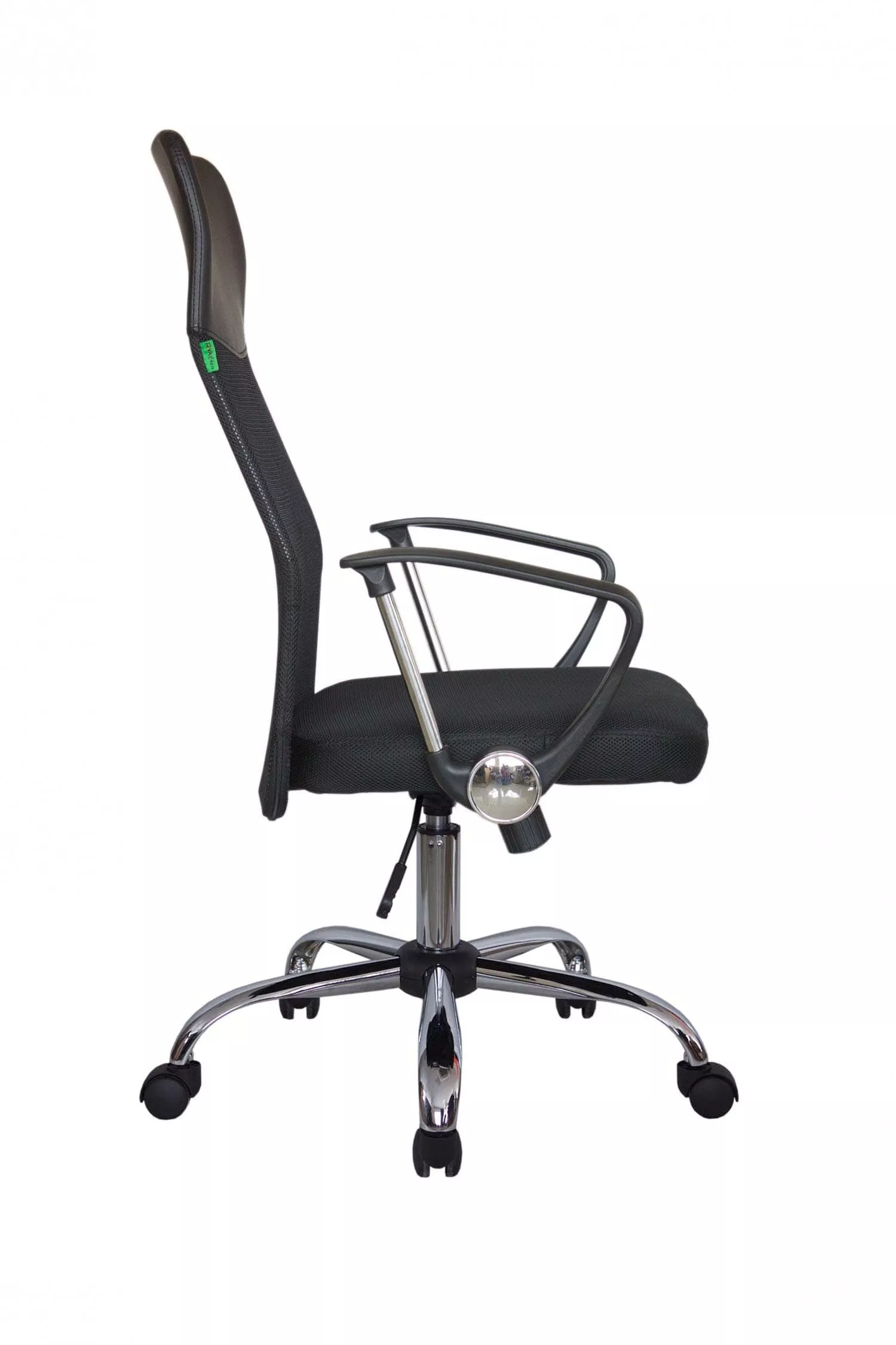 Кресло для персонала Riva Chair Smart 8074 (подголовник - экокожа) черный