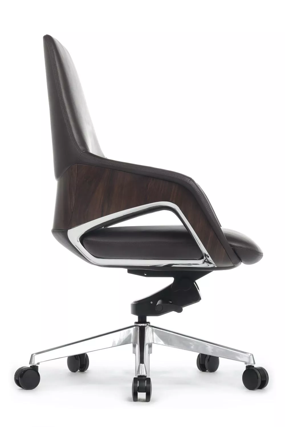Кресло руководителя RIVA DESIGN Aura-M (FK005-В) темно-коричневый