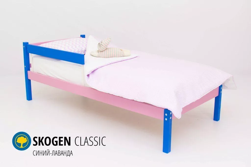 Детская кровать с бортиком Svogen Classic