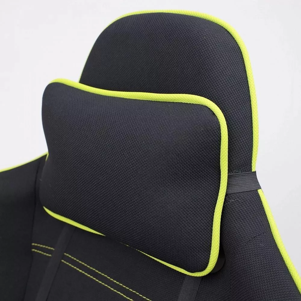 Кресло поворотное Infiniti зеленый черный ткань 83804