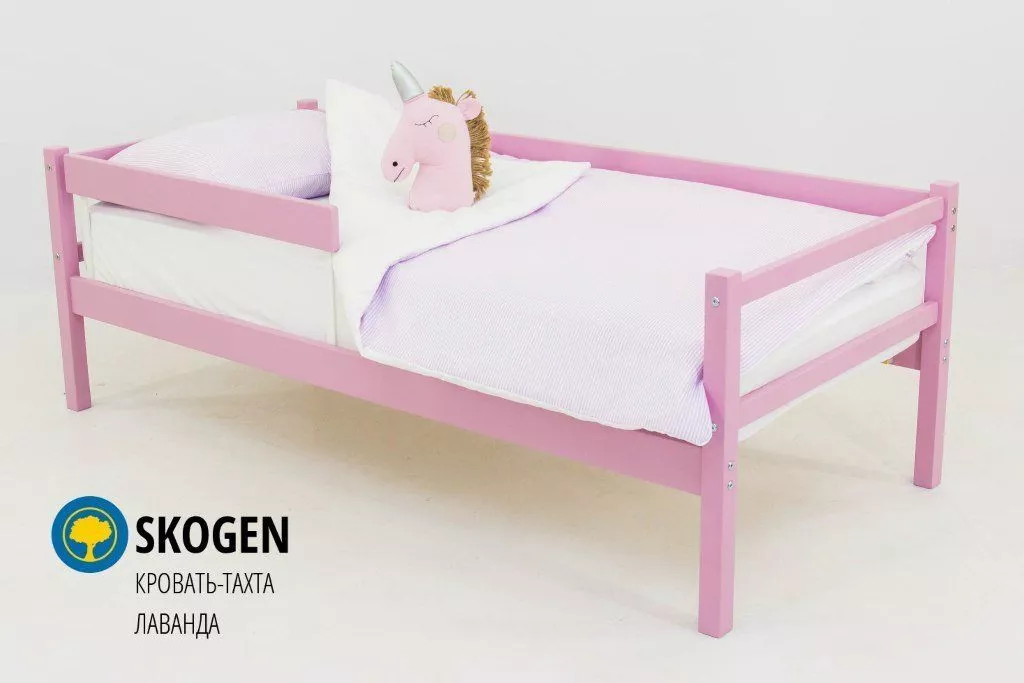 Детская кровать-тахта Svogen с бортиком
