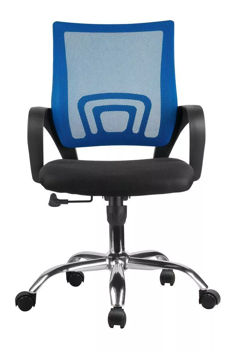 Кресло для персонала Riva Chair 8085 JE синий / черный