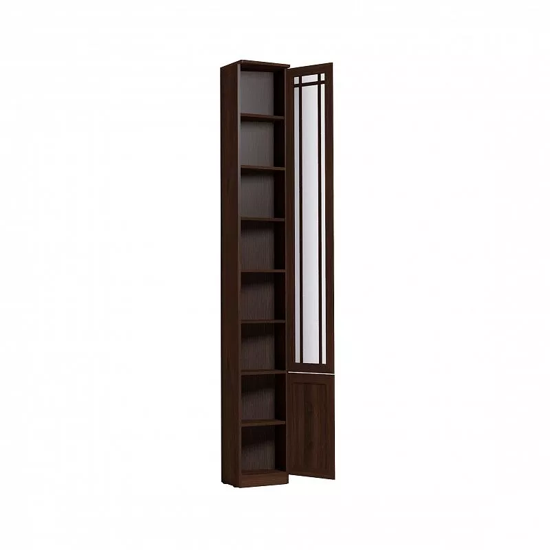 Шкаф для книг (библиотека) Sherlock 35 Орех шоколадный