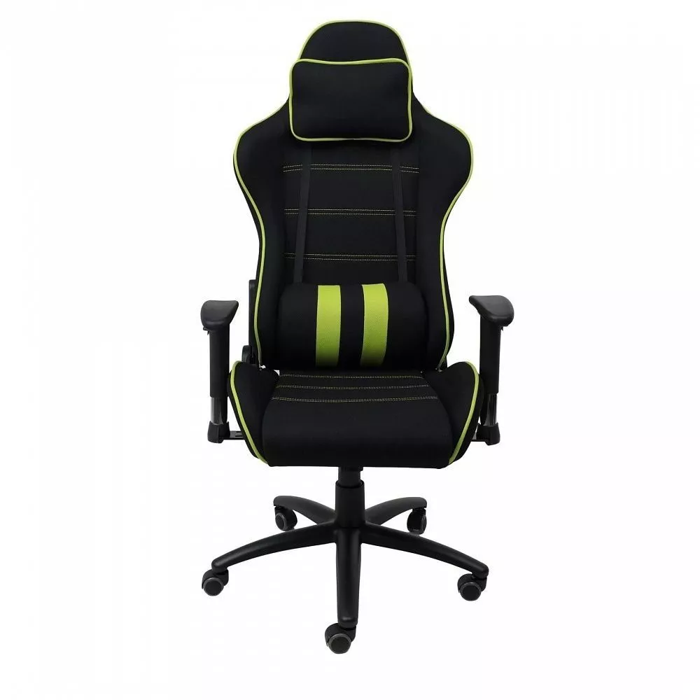 Кресло поворотное Infiniti зеленый черный ткань 83804
