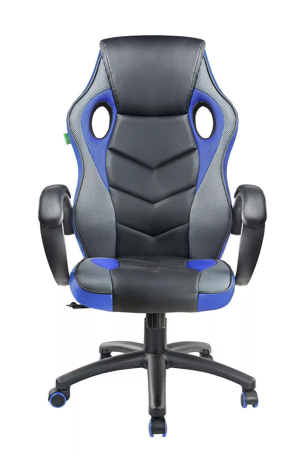 Кресло для геймера Riva Chair GAME 9381H черный / синий