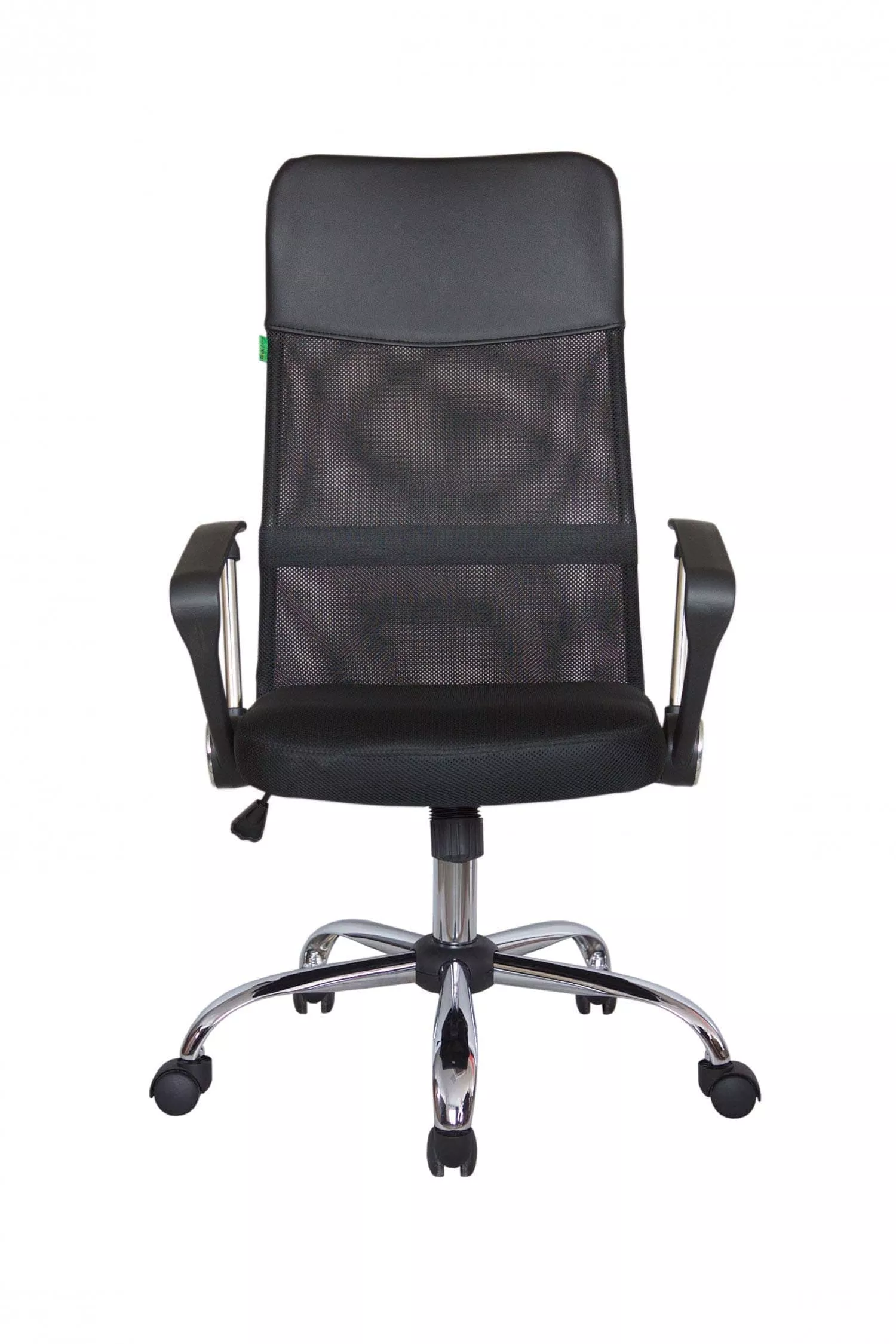 Кресло для персонала Riva Chair Smart 8074 (подголовник - экокожа) черный