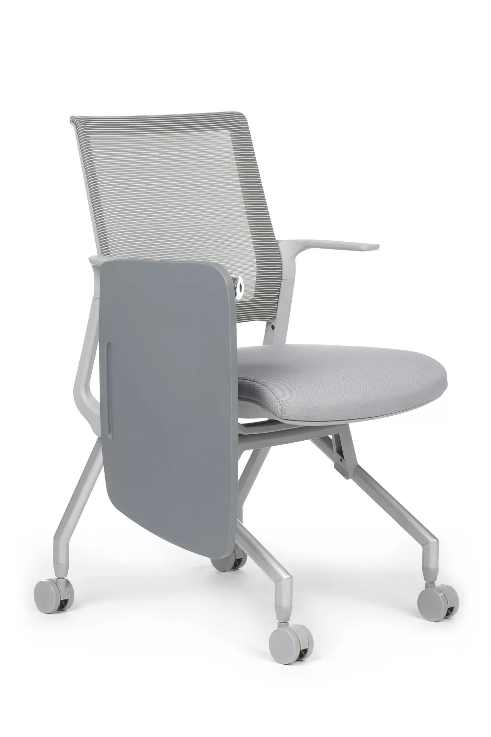 Кресло RIVA DESIGN Moby (D2002T) с пюпитром серый