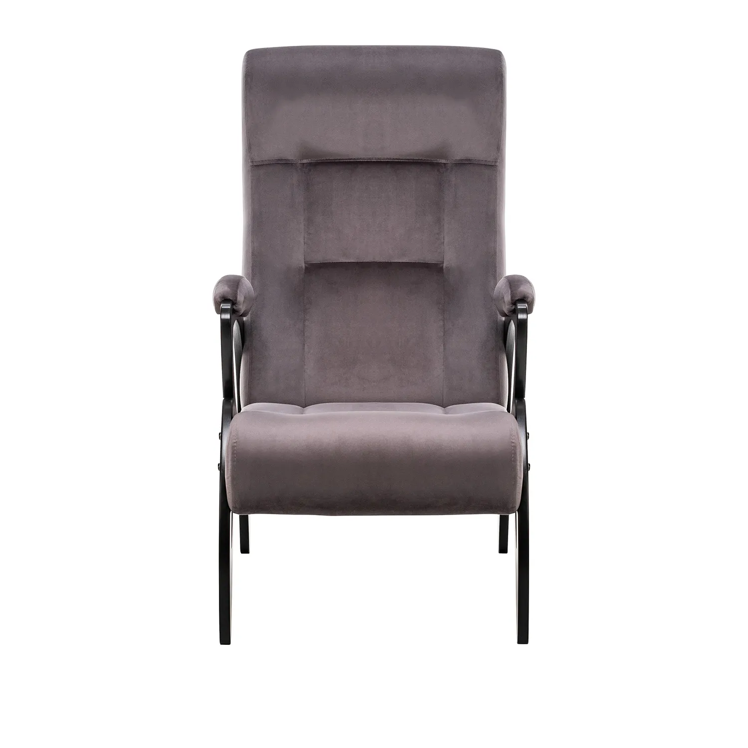 Кресло для отдыха Модель 51 Темно-бежевый / Венге