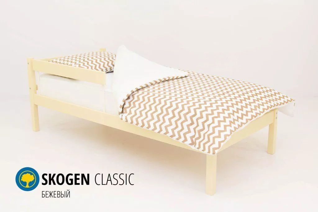 Детская кровать с бортиком Svogen Classic