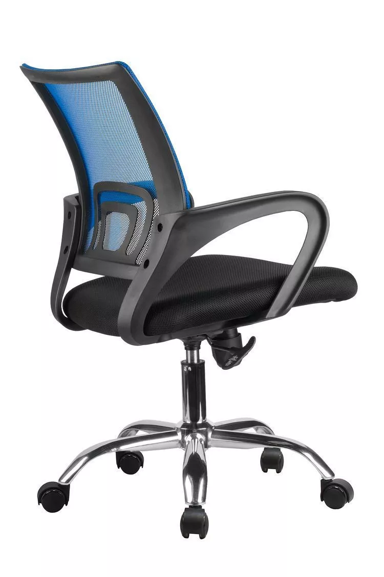 Кресло для персонала Riva Chair 8085 JE синий / черный