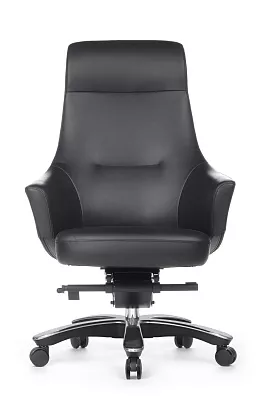 Офисное кресло из натуральной кожи RIVA DESIGN Jotto (A1904) черный