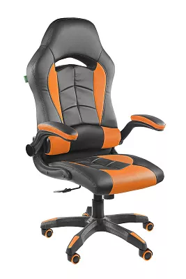 Кресло для геймера Riva Chair GAME 9505H черный / оранжевый