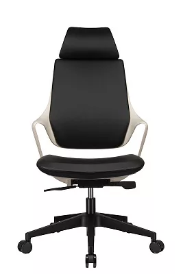 Кресло RIVA DESIGN Flex Q1-BH черный / белый каркас