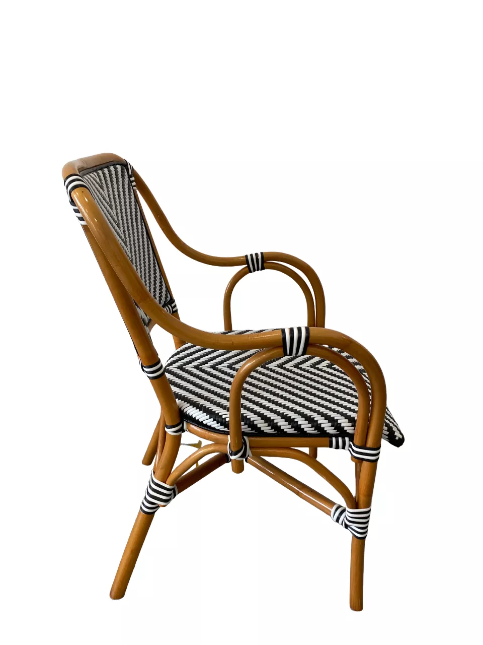 Кресло из ротанга Гент коньяк