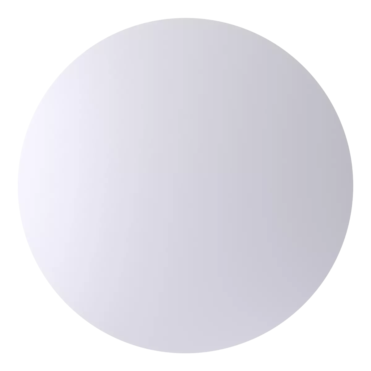 Стол круглый Орион classic 1000 Daiva белая эмаль прямые опоры