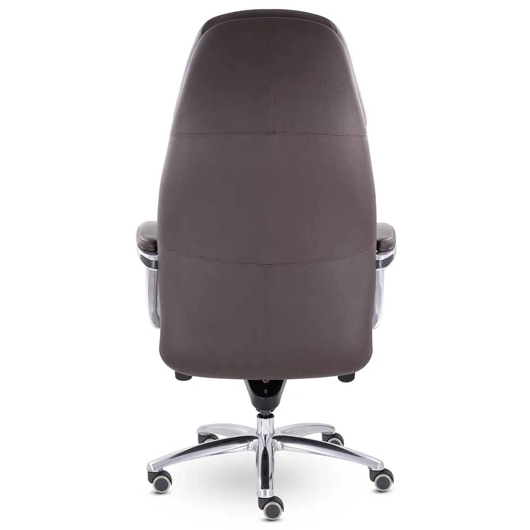 Кресло руководителя EPIK A-181-G  кожа коричневый