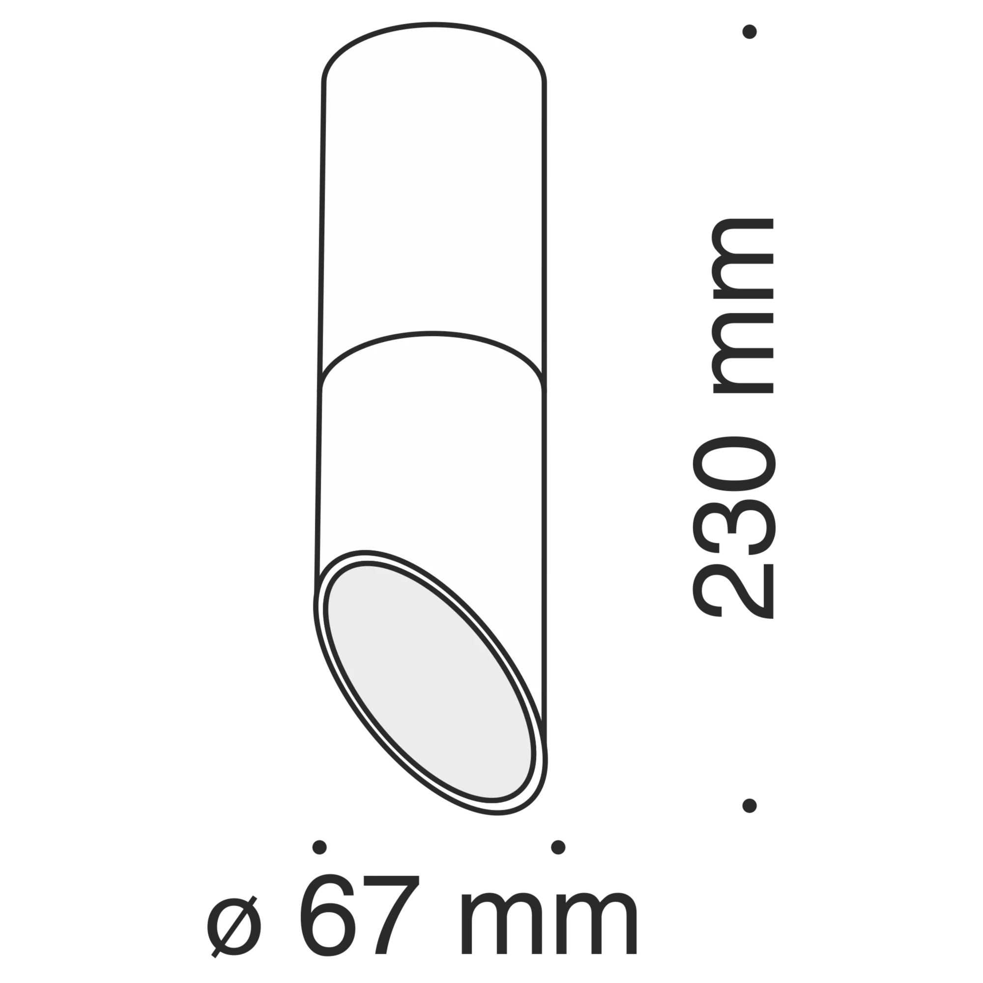 Точечный накладной светильник Maytoni Technical Lipari C025CL-01B