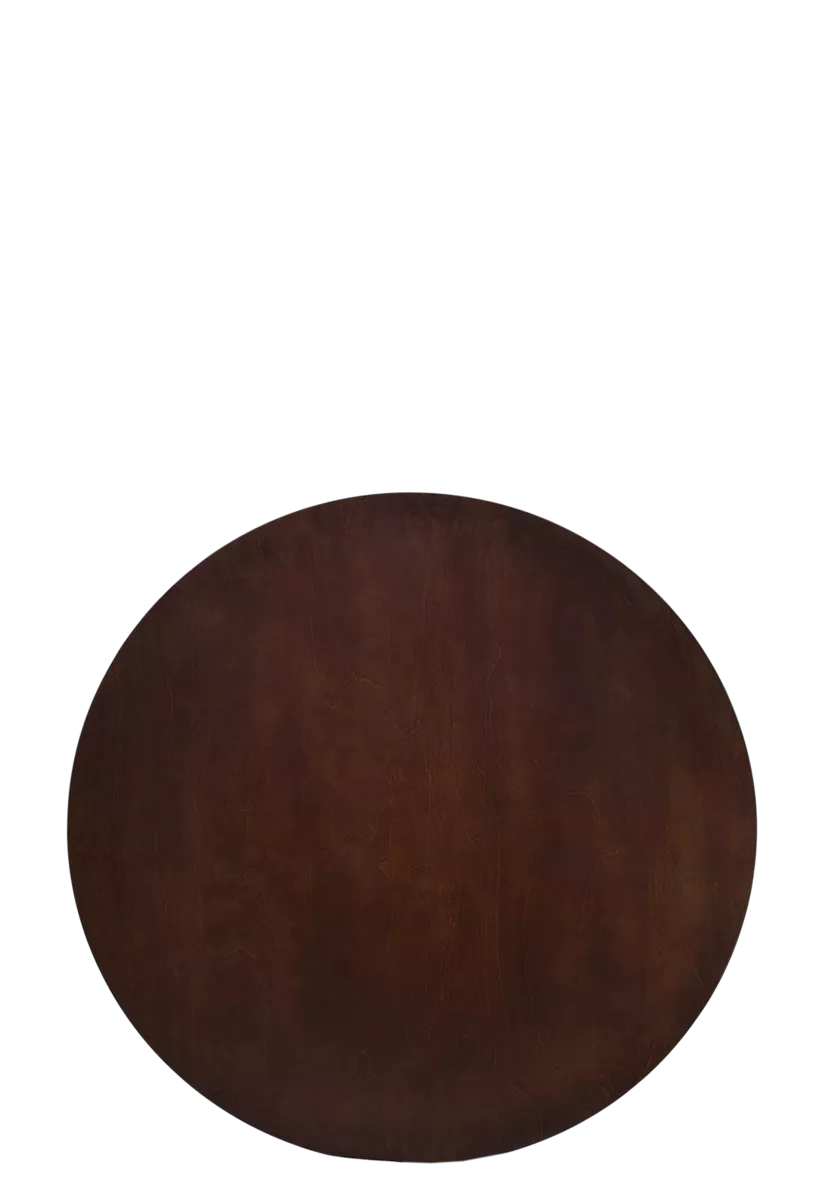 Стол круглый Орион classic 79х79х76 см Daiva орех прямые опоры