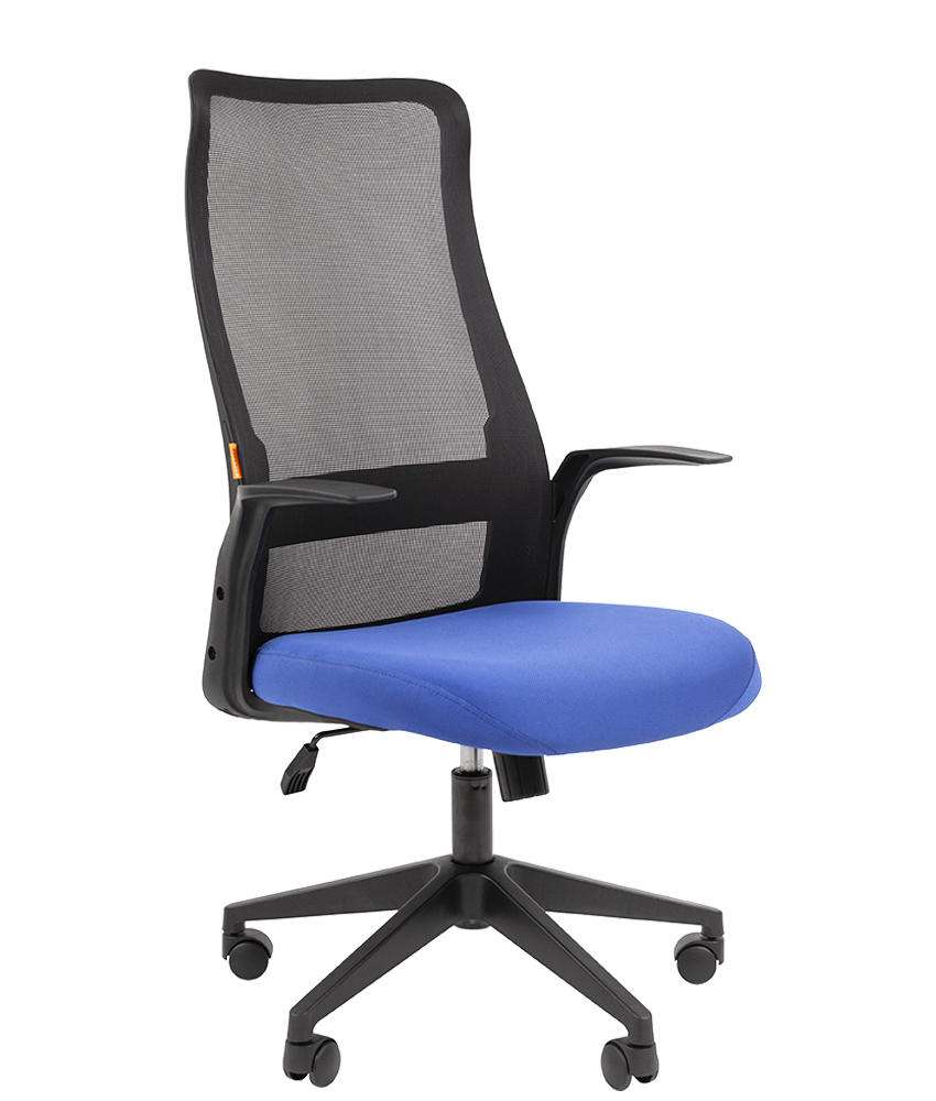 Кресло для руководителя Chairman 573 черный / синий