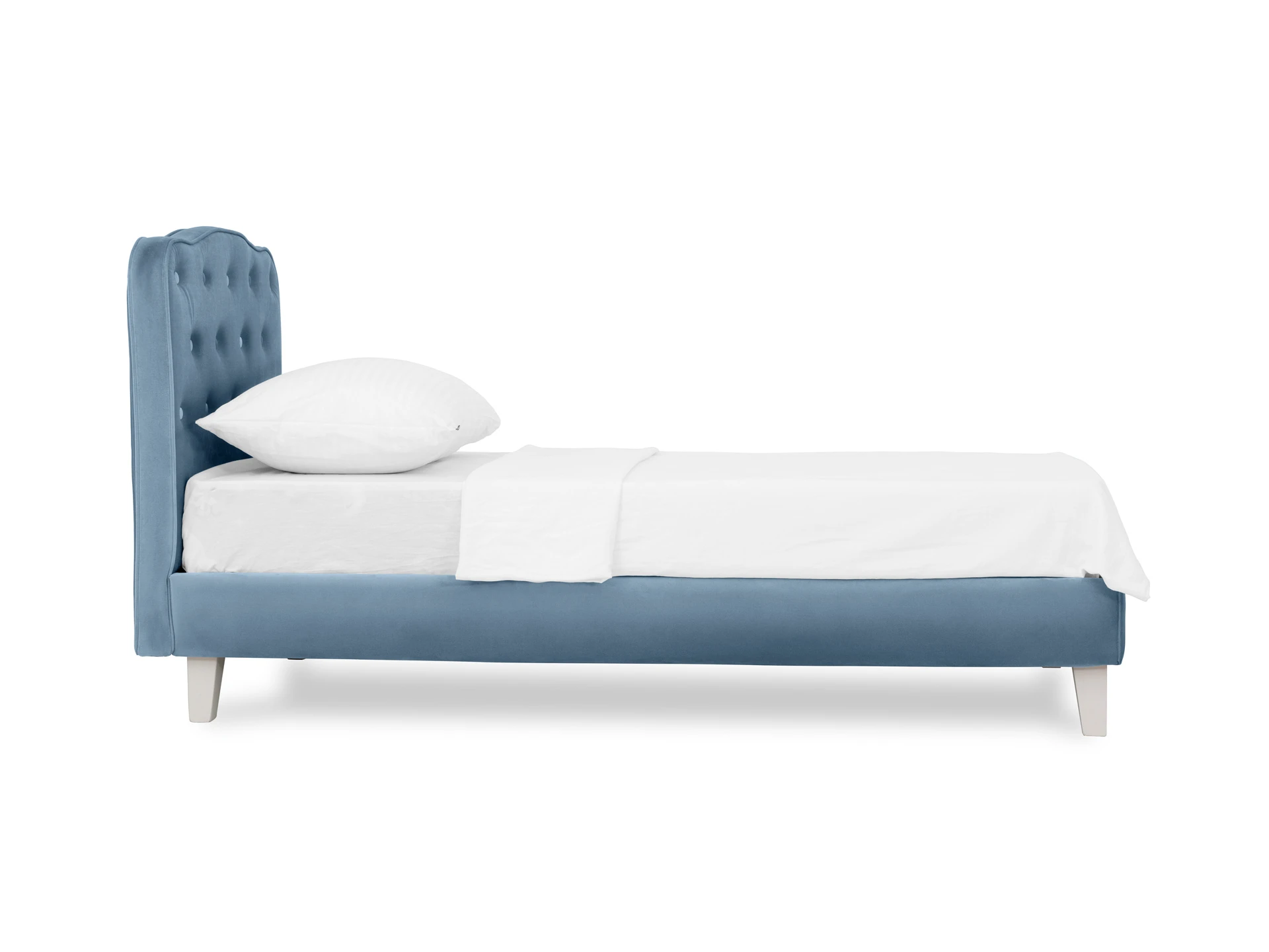 Мягкая кровать Candy голубой 341098