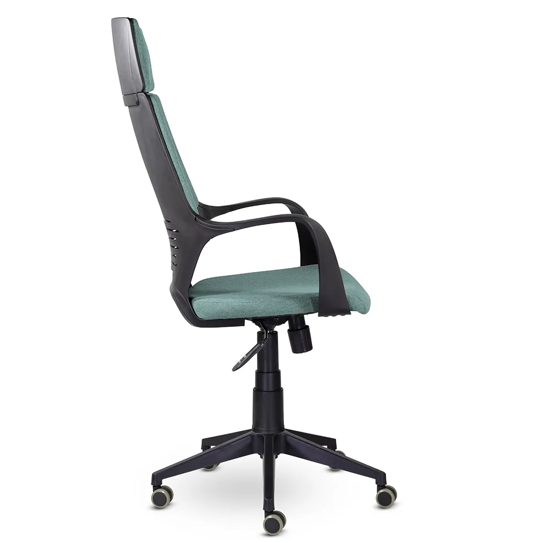 Кресло для руководителя Айкью СН-710 ткань QN бирюзовый