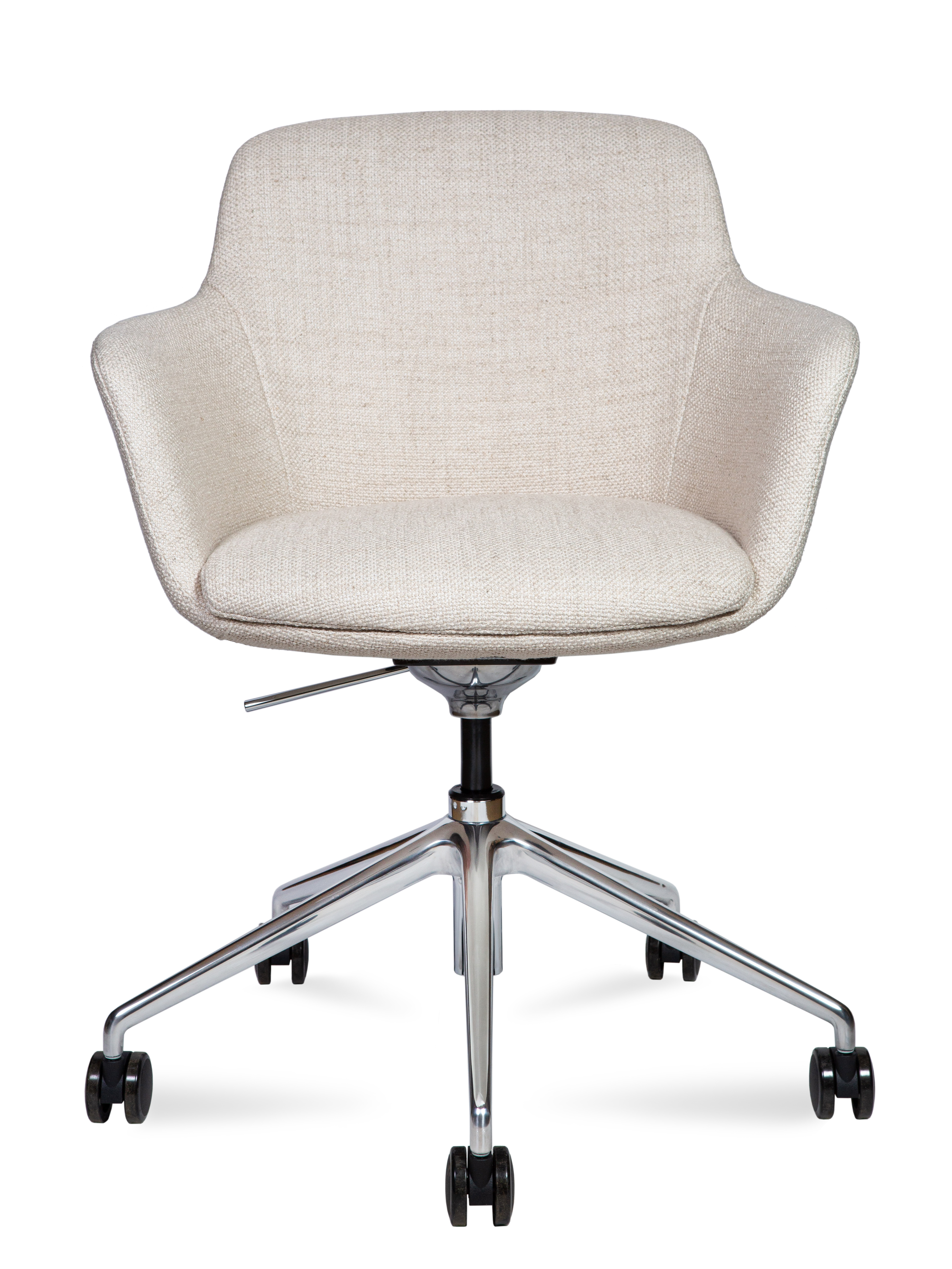 Кресло офисное NORDEN Corfu turquoise ткань бежевый B1816 3S fabric LE8100-01