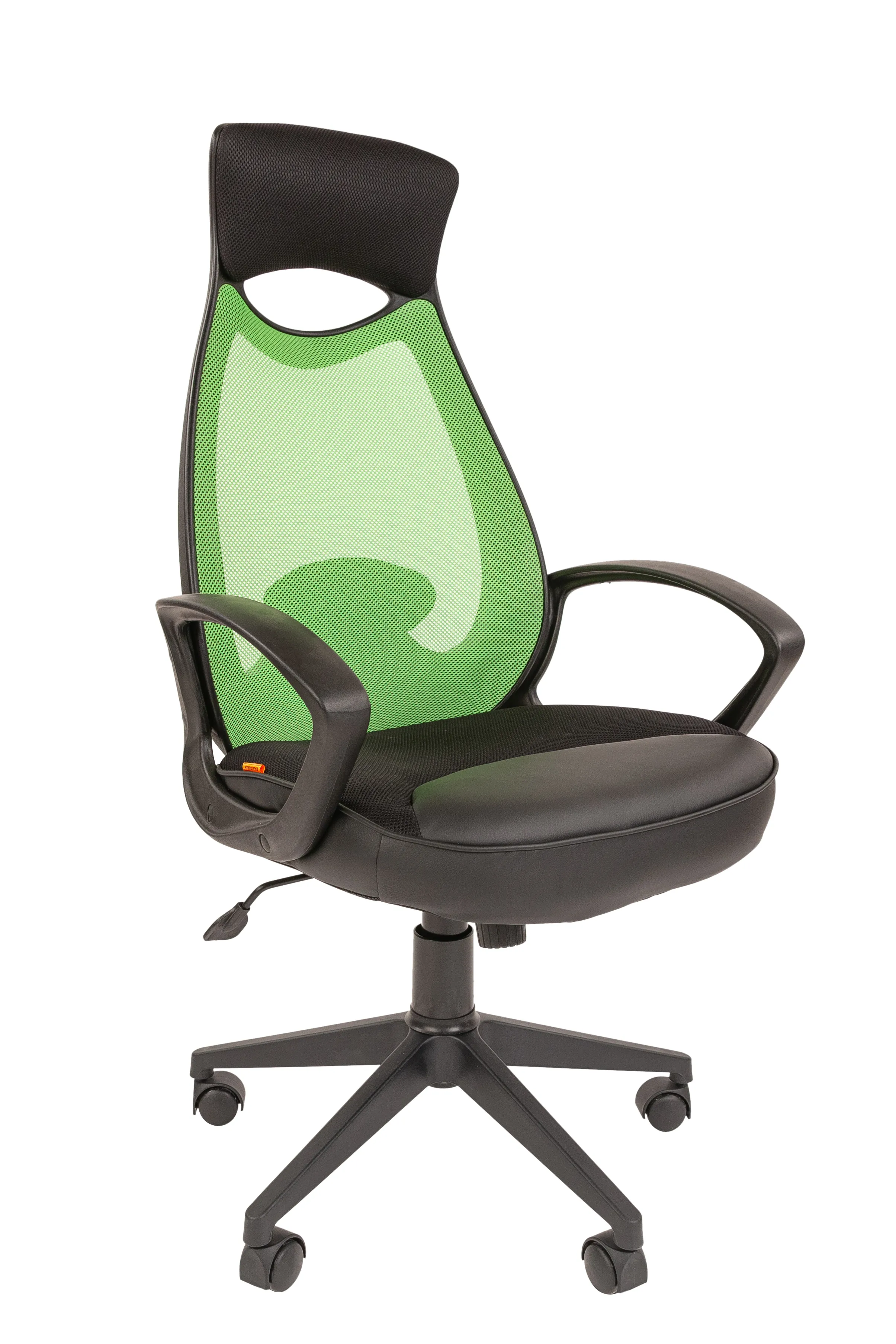 Кресло для руководителя CHAIRMAN 840 BLACK зеленый