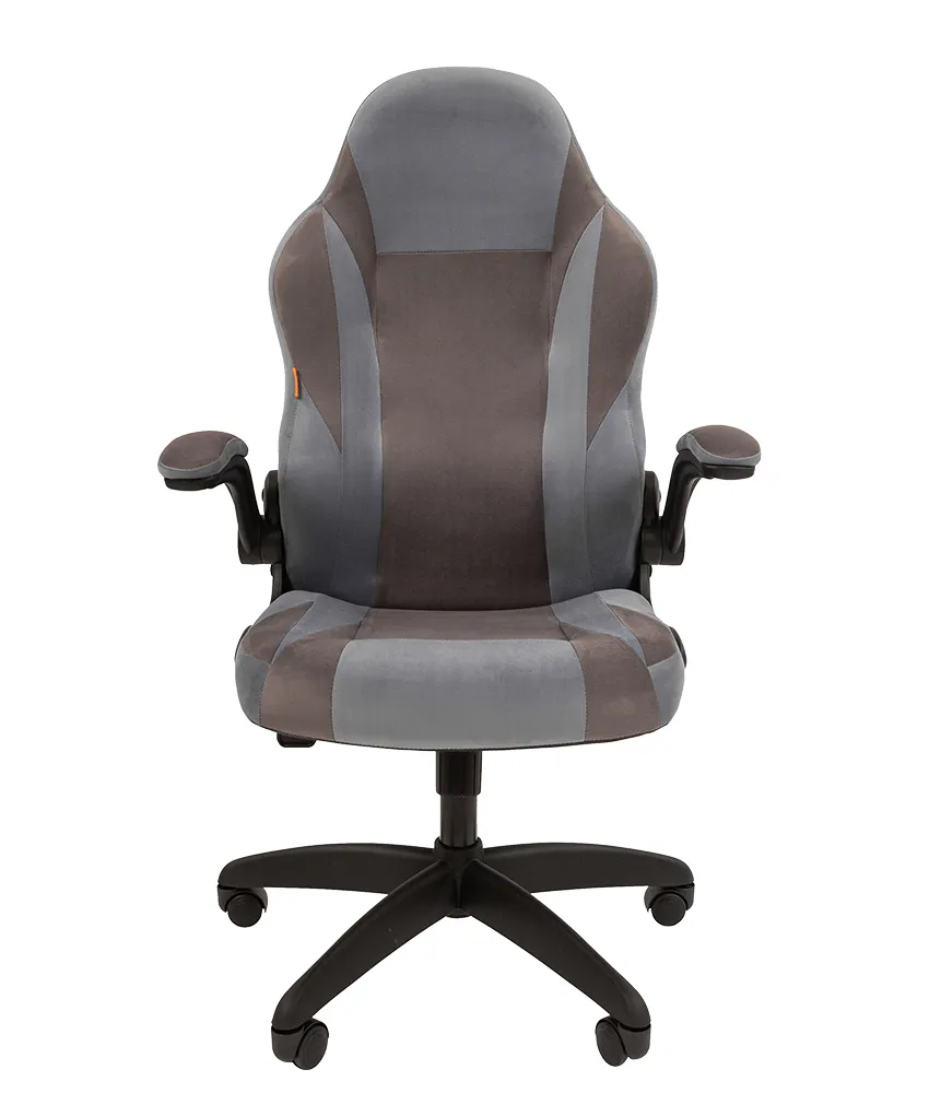 Геймерское кресло Chairman GAME 55 голубой / серый