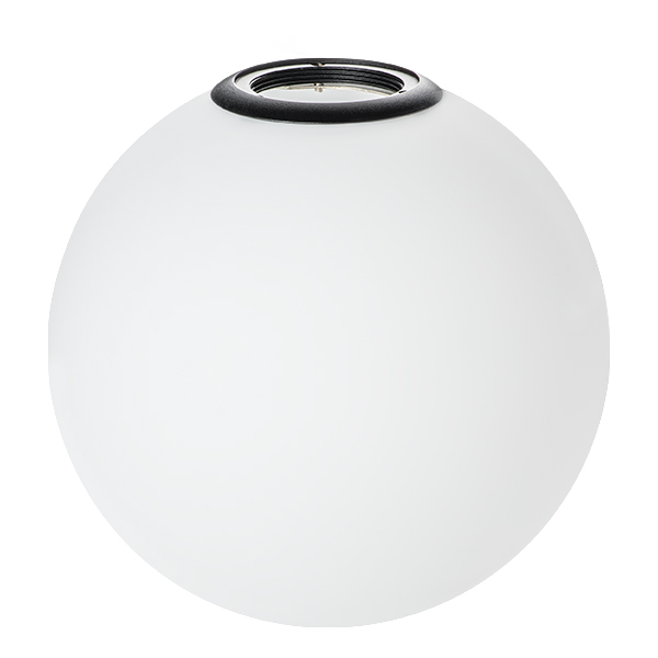 Плафон с черным металлическим кольцом для трека PRO Lightstar Teta 595130
