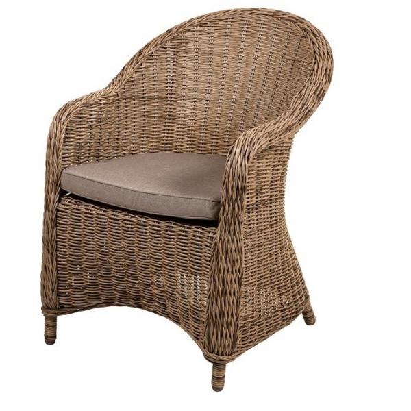 Кресло из ротанга Afina Garden Y490 Beige Бежевый