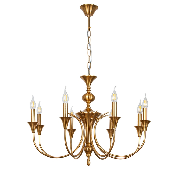 Подвесная люстра ARTE LAMP COLLINETTA A4094LM-8PB