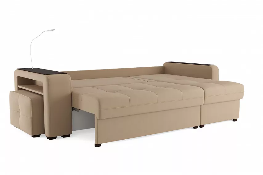 Угловой диван-кровать Smart Silva 4 Velutto 05 правый