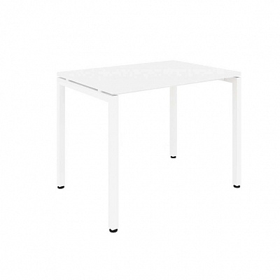Стол офисный MULTI-OFFICE СТИЛ (Steel) 100х70х76 белый