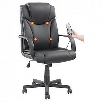 Кресло офисное BRABIX Relax MS-001 экокожа черное 532519