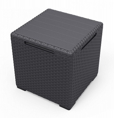 Стол с функцией хранения KETER Виго (Vigo storage box) графит 17212283