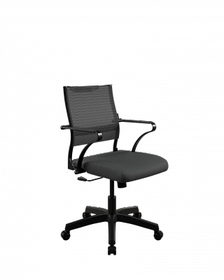 Кресло для персонала Метта ErgoLife Sit Air 24/7 M4-280K - Italy+UMF(X1) /Kb00/Wh00/K15bUMF(M09.B02.G15.W01) (Черный)