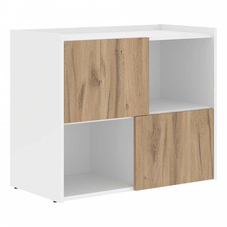 Тумба сервисная Skyland ЭДИС (EDIS) ELC 9045 904x450x750 Дуб Денвер светлый / Белый