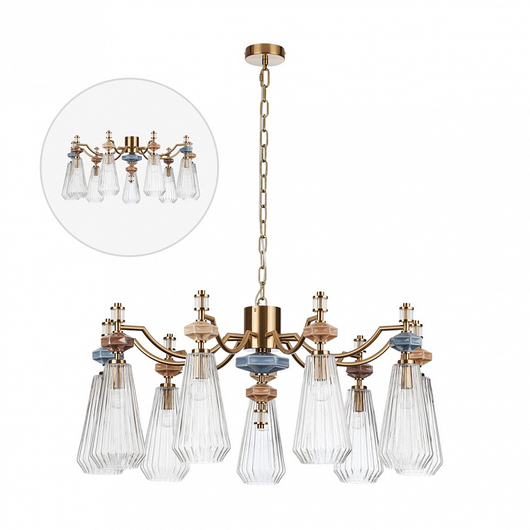 Подвесная люстра ODEON LIGHT EXCLUSIVE TERRA 5414/9