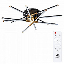 Накладная люстра ARTE LAMP FERNANDO A2199PL-6BK
