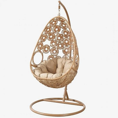 Подвесное кресло Afina Garden AFM-209A Beige Бежевый